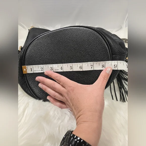 Michael Kors Black Bucket Bag with Gold Details - Picture 9 of 12